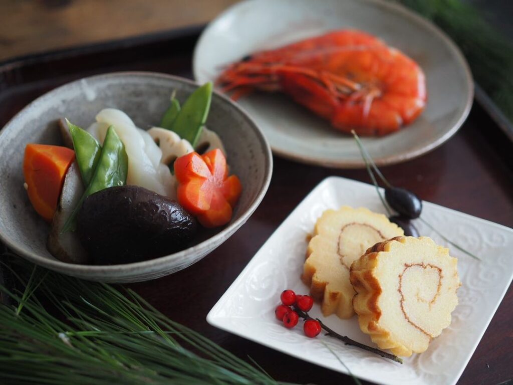 Osechi recipe “Date Maki” & “Yoro Ebi” 手作りおせち：伊達巻き＆養老海老