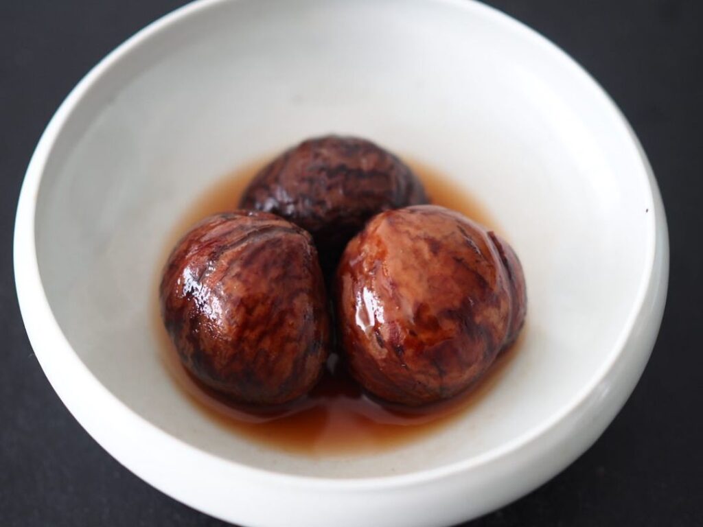 Japanese candied chestnuts Shibukawa-Ni