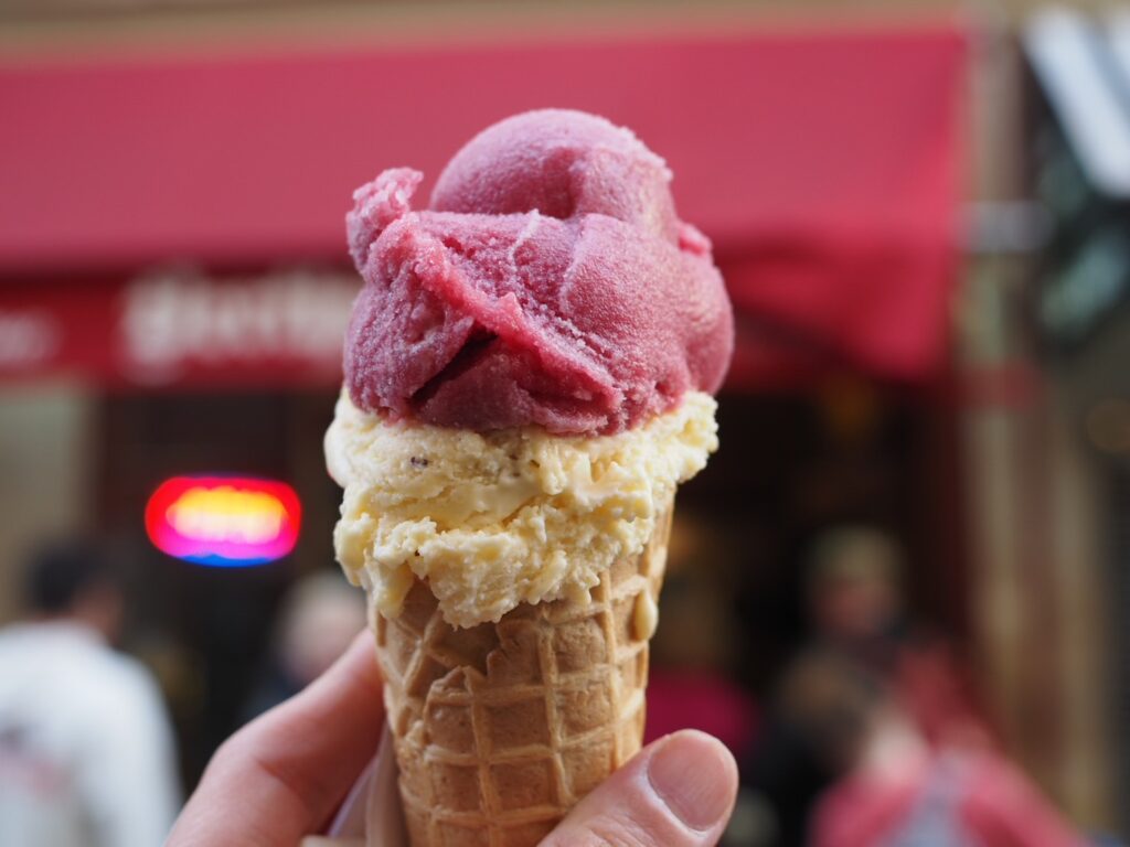 travel Paris ice cream