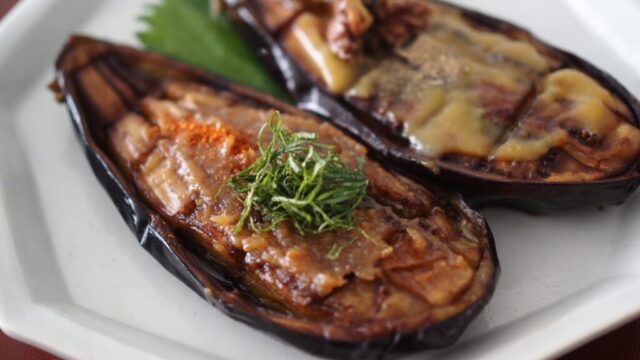 “Nasu Dengaku”, Recipe of a Wonderful Miso Glazed Eggplant / 茄子の田楽