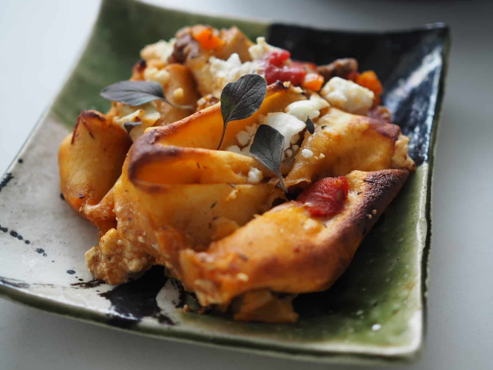 OTTOLENGHI recipe : Sausage Ragu Lasagne for One /オットレンギの「ひとり用ソーセージラグーラザニア」