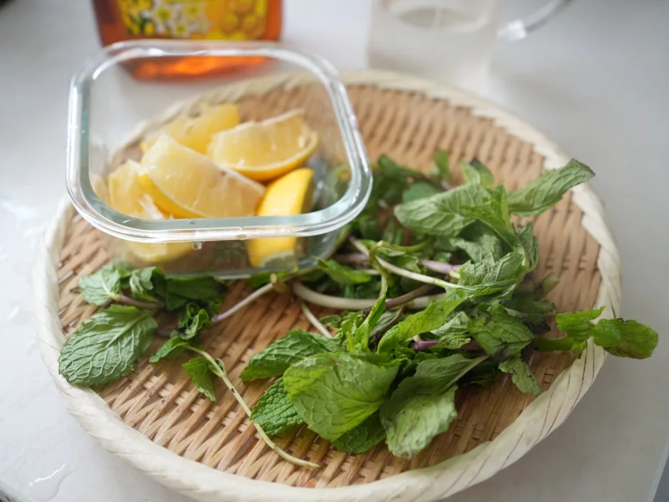 Lemon mint juice yuuucoh