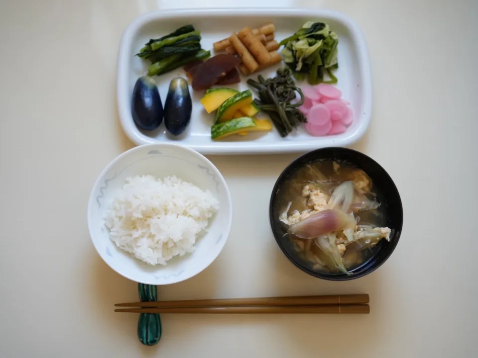 Tsukemono breakfast