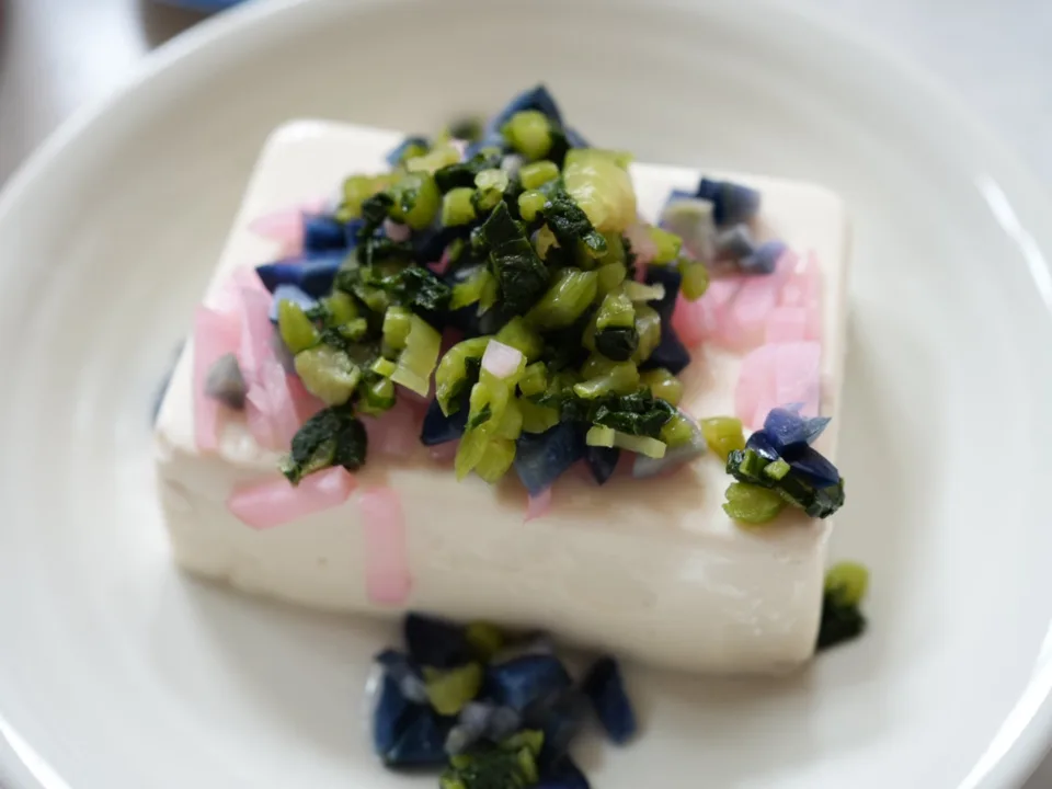 Mottainai pickles tofu