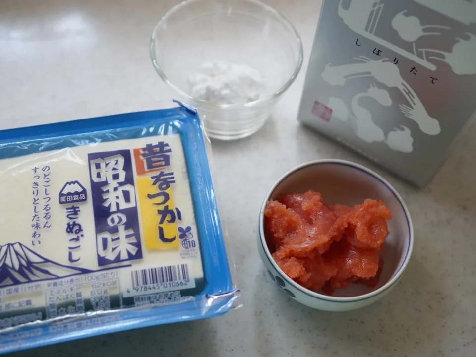 Mottainai Tarako tofu