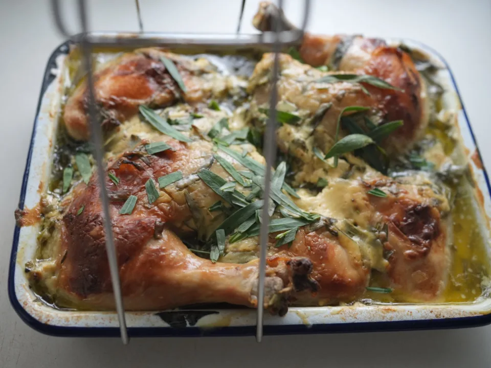 Julius roberts EPIC TARRAGON ROAST CHICKEN