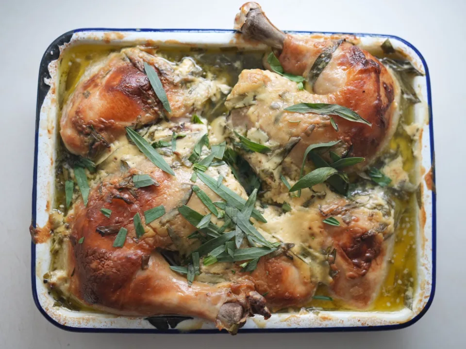 Julius roberts EPIC TARRAGON ROAST CHICKEN