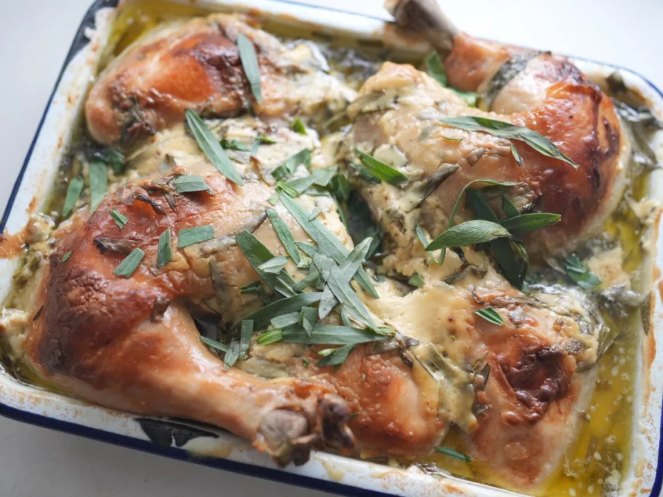 Julius roberts EPIC TARRAGON ROAST CHICKEN