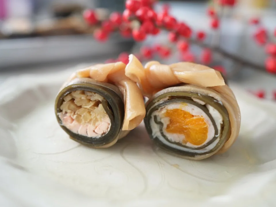 kobumaki apricot salmon