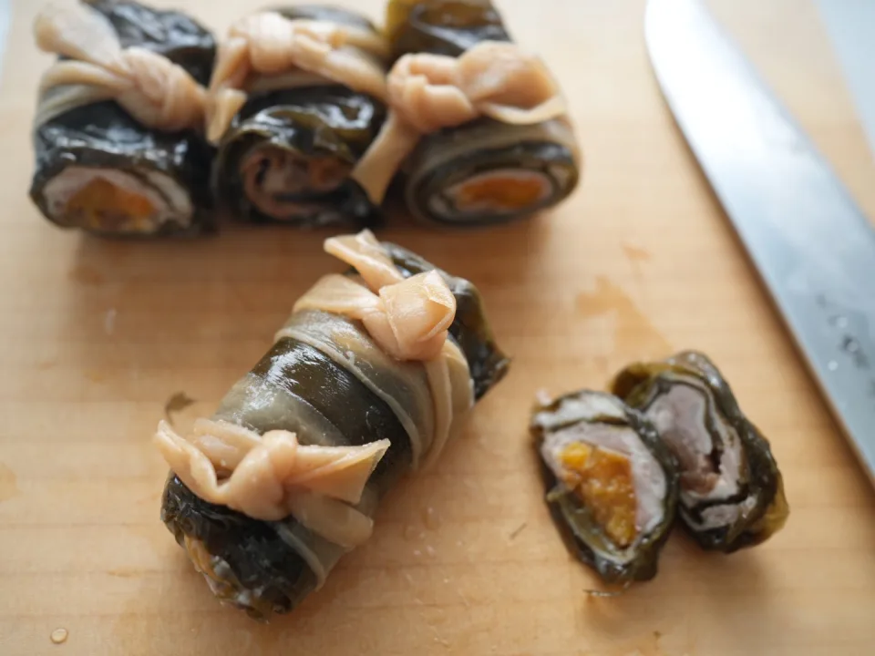 kobumaki apricot salmon